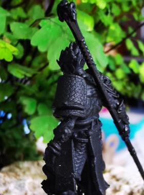 新中式风格桌面装饰摆件宣府悟空室微景观盆景水族山石禅宗历史人