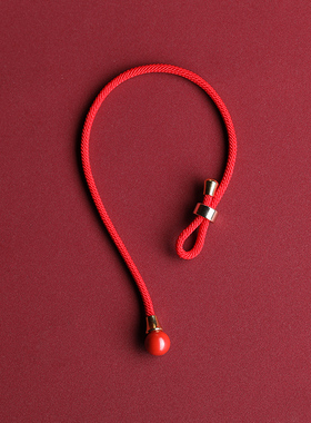 米兰线红绳朱砂灯泡手绳手链