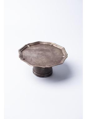 复古花边做旧铁艺托盘蛋糕架ins风高脚托盘果盘家居装饰甜品台