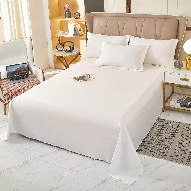 民宿酒店风床上四件套宾馆纯白床单被套宿舍三件套被子全套一整套,淘宝优惠券,粉丝福利购,淘宝优惠卷