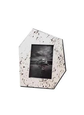 设计师严选样板间床边柜轻奢高级感马毛相框装饰摆件电视柜工艺品