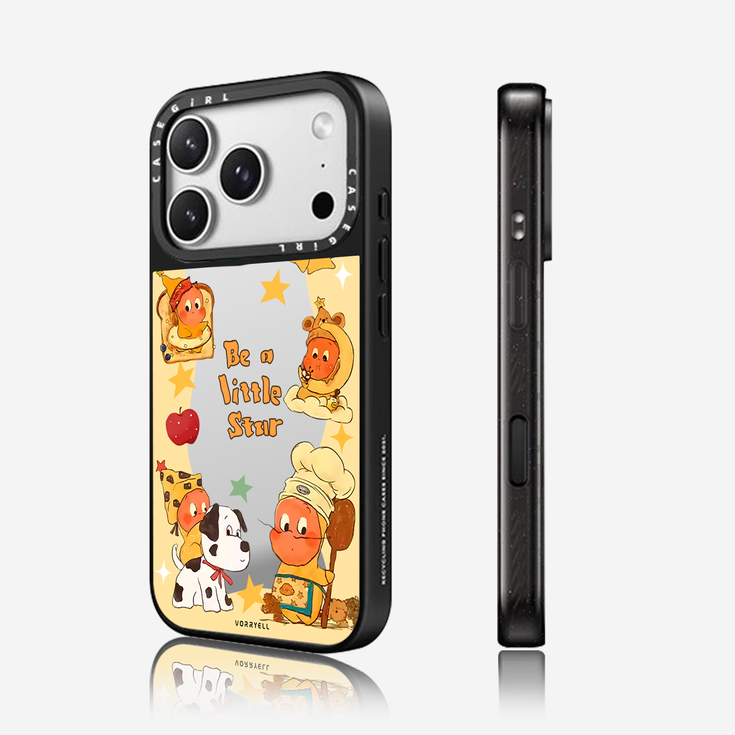 CASEGIR联名星星人适用苹果17ProMax手机壳新款iPhone16pro斑点狗15plus可爱14小众高级感12防摔11创意13女xs - 图2