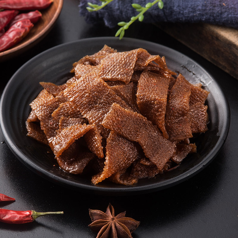 火锅素毛肚18g素涮毛肚魔芋爽魔芋丝辣条小包装零食休闲品旗舰店