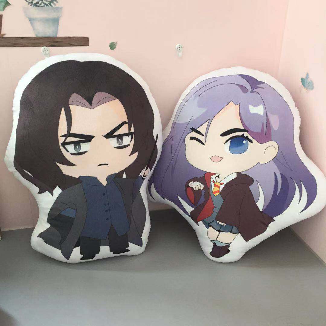 哈利波特觉醒马尔福卡珊德拉丹尼尔同人周边人形娃娃异形抱枕 - 图0