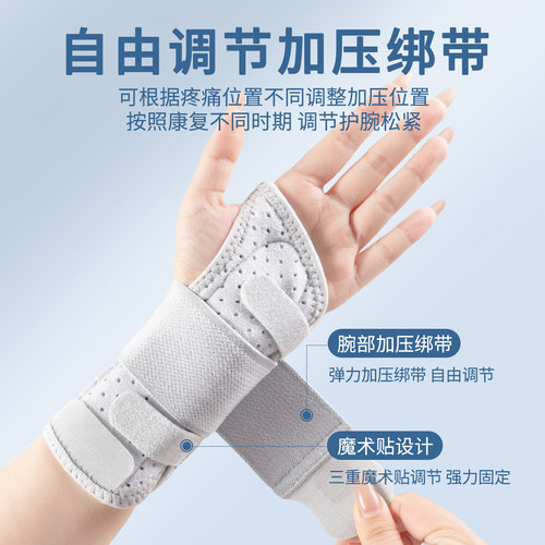 tfcc护腕夏季透气手腕固定器支具骨折关节套损伤医用康复骨折护具 - 图0