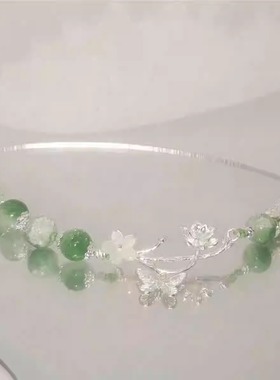 青青子衿新中式古风蝴蝶手链复古