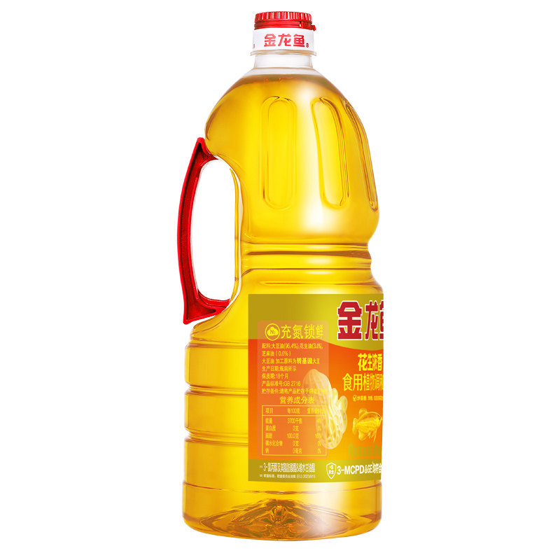 日期新鲜 金龙鱼花生浓香型调和油1.5L小瓶装家用食用植物油正品,淘宝优惠券,粉丝福利购,淘宝优惠卷