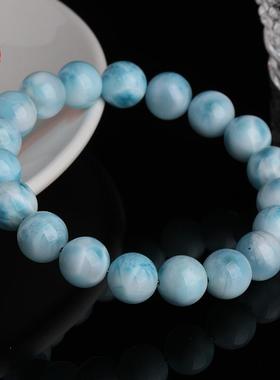 2026蓓蓓福 天然海纹石圆珠手链 玉化料海纹石手串 龟背纹海纹石