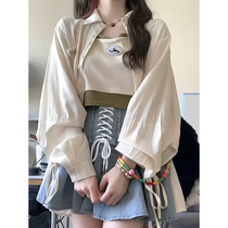 Denim 100 Pleats Short Dress Woman Spring Summer 2024 New High Waist Display Slim 100 Ride Hot Girl Minus Age Pompon A Character Half Body Dress