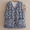 Men's handmade pure cotton winter thickened vest and waistcoat