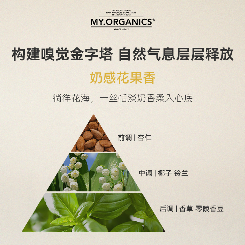 myorganics有机水润洗发水护发素套装100ml深层补水亮泽烫染损伤 - 图1