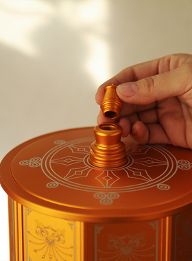 缩微胶片电动转轮转筒桌面摆件