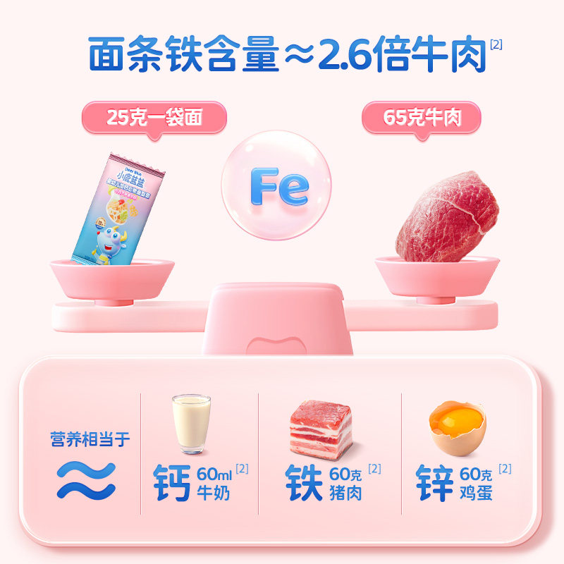 小鹿蓝蓝婴幼儿多维螺旋造型面宝宝面条婴儿钙铁锌无盐鳕鱼甜菜金,淘宝优惠券,粉丝福利购,淘宝优惠卷