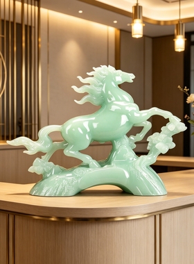 马到成功中式马摆件开业乔迁礼物
