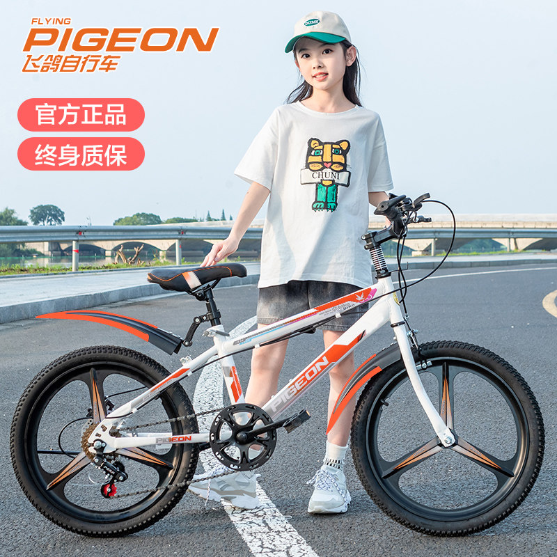 飞鸽山地中大童8-12岁20寸自行车 飞鸽源佳自行车