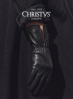 Christys山羊皮桑蚕丝内里手套