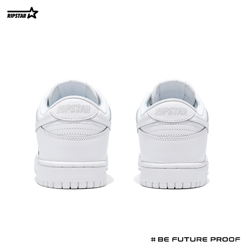 RIPSTAR/爆炸星白色板鞋男女款秋冬季新款休闲运动小白鞋【纯白】,淘宝优惠券,粉丝福利购,淘宝优惠卷