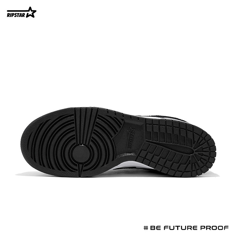 RIPSTAR/爆炸星黑白色板鞋男秋冬季新款休闲运动板鞋女【熊猫】,淘宝优惠券,粉丝福利购,淘宝优惠卷