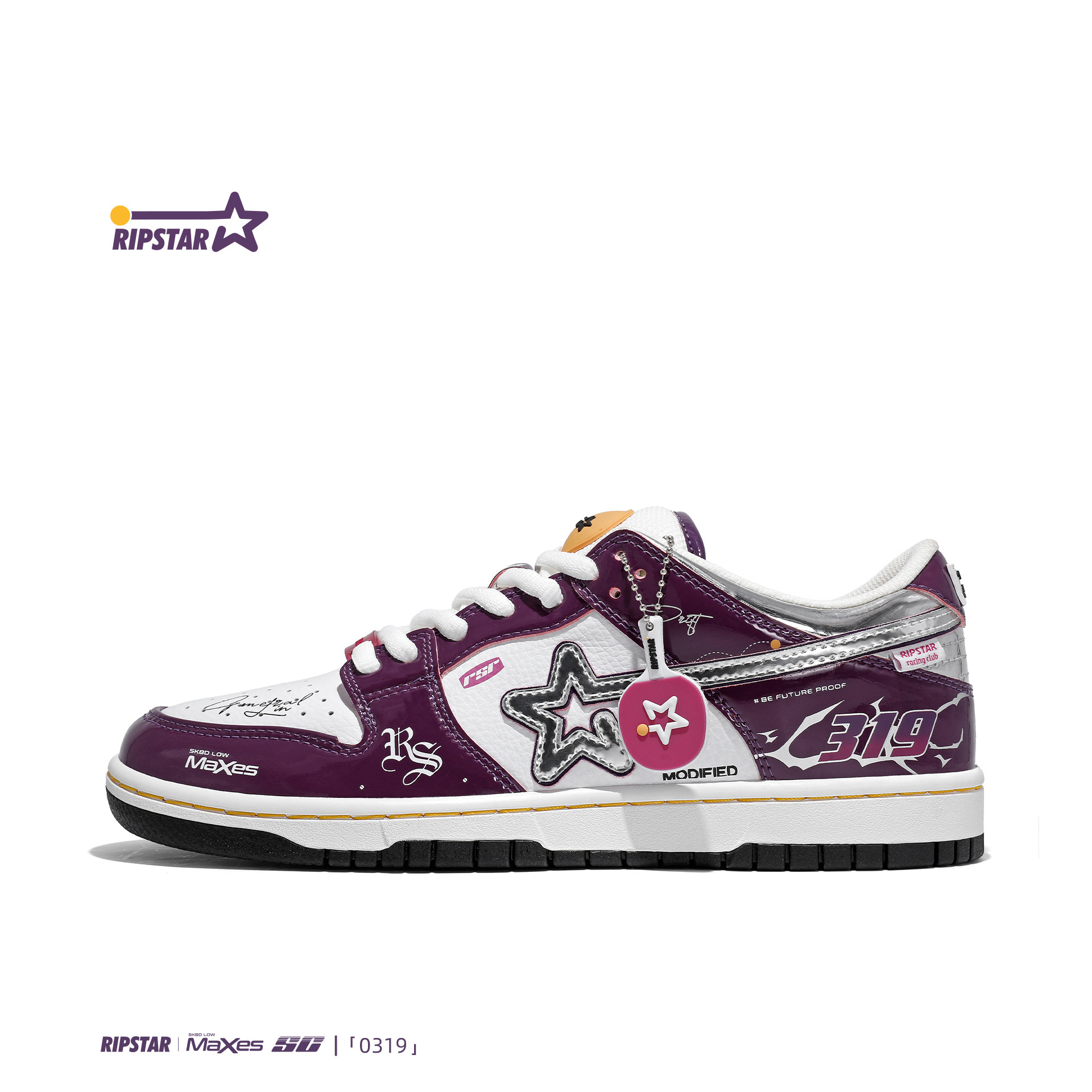 【林高远同款】RIPSTAR爆炸星冬季板鞋男女款小众赛车鞋「0319」,淘宝优惠券,粉丝福利购,淘宝优惠卷