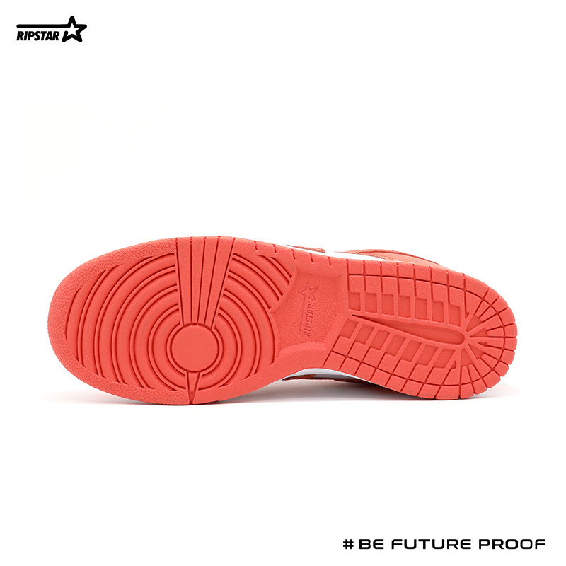 RIPSTAR/爆炸星SKBD LOW激光橙色青年情侣系带休闲鞋运动鞋板鞋子,淘宝优惠券,粉丝福利购,淘宝优惠卷
