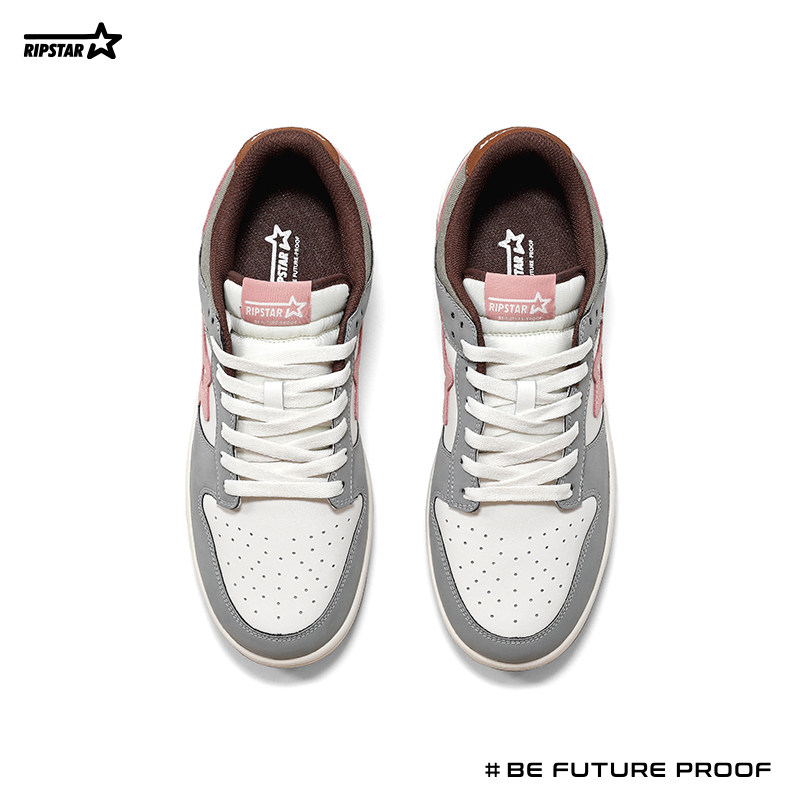 RIPSTAR/爆炸星休闲百搭板鞋女秋冬新款情侣休闲鞋男【上野公园】 - 图3