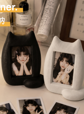 Inner.因内 Instax mini3D猫咪拍立得相框摆件3D打印桌面创意礼物