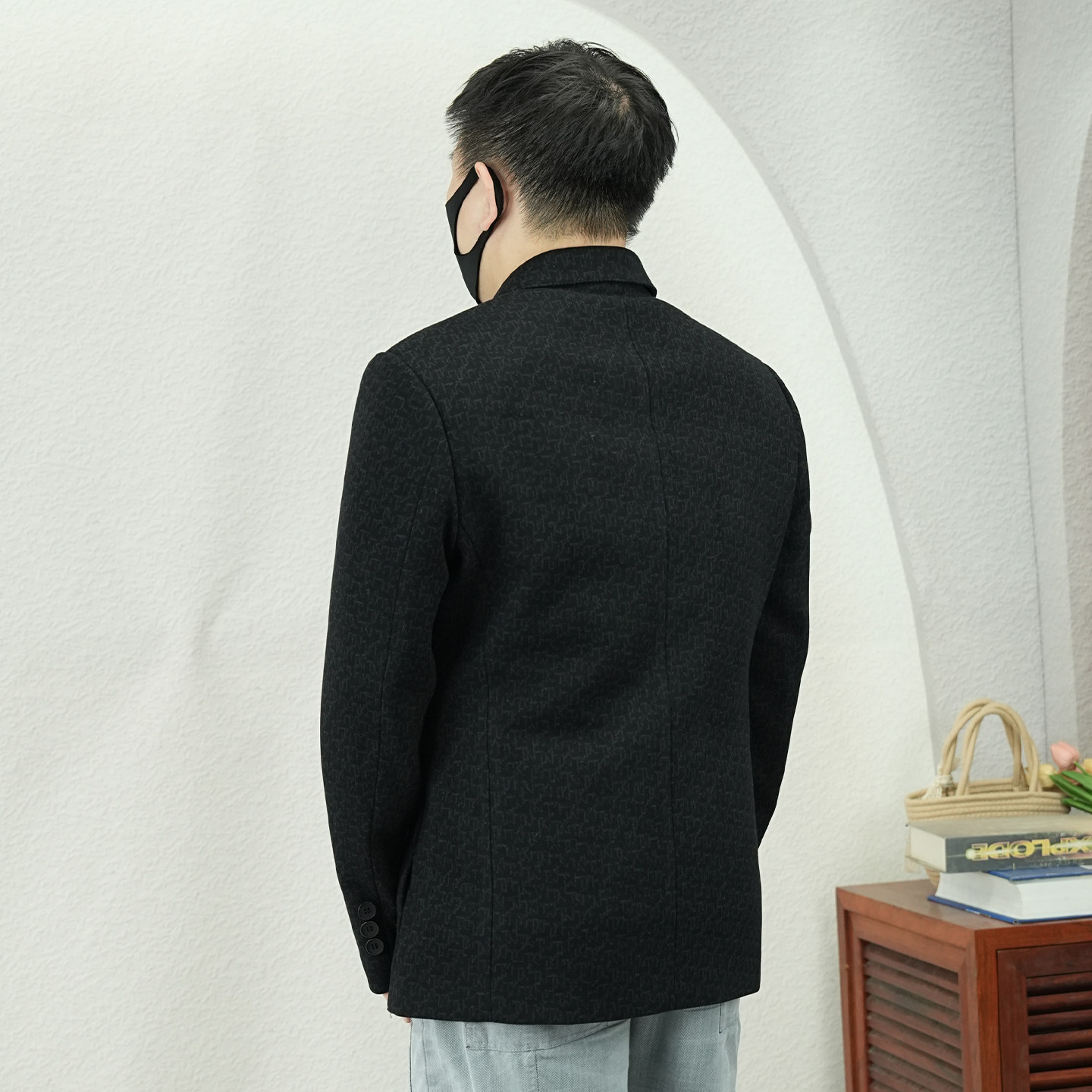 商务风男士西服羽绒修身羊毛西装职业正装保暖呢外套2025冬季新款,淘宝优惠券,粉丝福利购,淘宝优惠卷