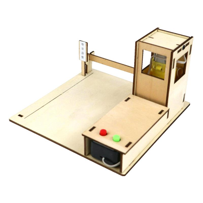 手工科技制作小发明diy教具汽车收费站电动闸道门小学生材料套装 - 图1