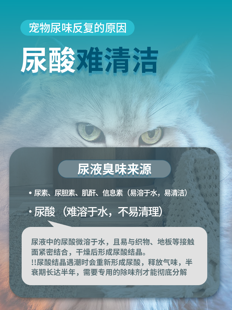 Simple Solution美国森宝露3X宠物除味喷雾去污除味生物酶除猫尿 - 图0