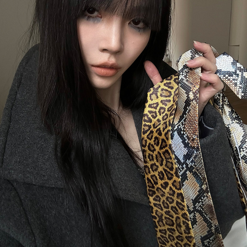 Common in 0120 豹纹蛇纹款手打领带~店主时尚单品动物纹领结配饰,淘宝优惠券,粉丝福利购,淘宝优惠卷