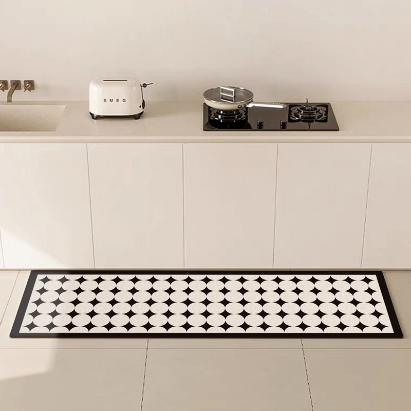 厨房专用地垫防滑防油防水防污可擦免清洗皮革脚垫厨房长条地毯,淘宝优惠券,粉丝福利购,淘宝优惠卷