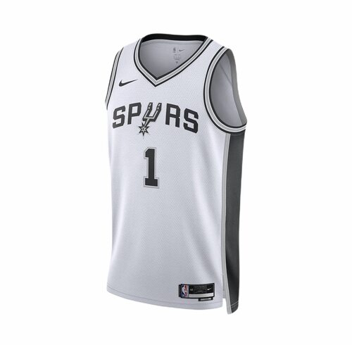 耐克NBA圣安东尼奥马刺2022/23赛季1号联盟限定SW球衣DN2094-104 - 图1