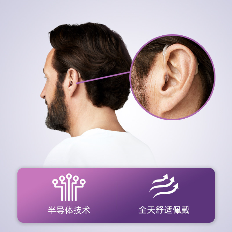 老人耳聋耳背正品老年西门子助听器 SIGNIA助听器