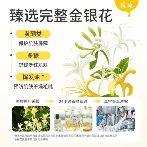 悦哺婴儿爽身露液体爽身粉新生婴幼儿专用痱子非桃子水官方旗舰店 - 图0