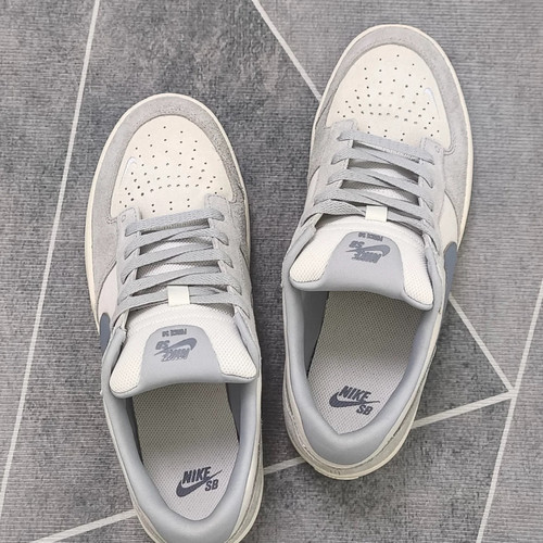 Nike SB Force 58 灰白蓝 低帮男子休闲板鞋IH0636-141 - 图2