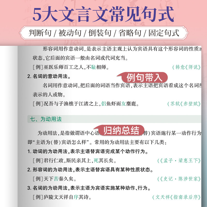 2026高考蝶变语文高中文言文阅读专项训练 高考文言文基础知识翻译书实词虚词古代文学常识专题练习步步高古诗词赏析