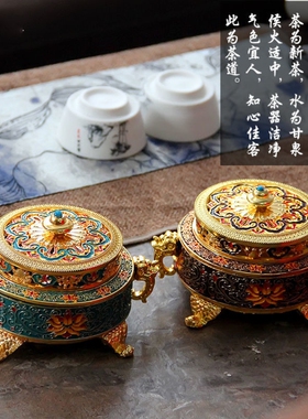 宋代美学香炉合金香炉檀香熏香炉八宝八吉祥香薰炉居室佛具茶道摆