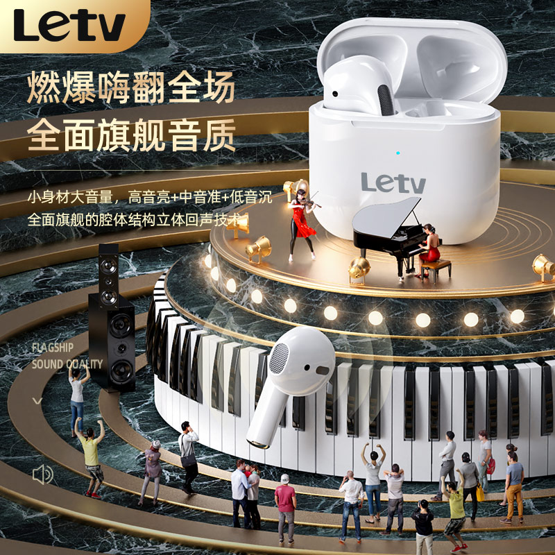 乐视letv-Pro4官方正品新款真无线蓝牙耳机降噪音质适用苹果安卓-图2