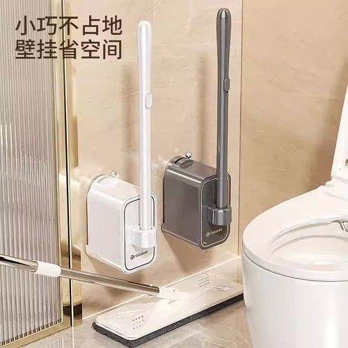 一次性马桶刷无死角2026新款洗厕所刷子头壁挂清洁神器龙头置物架 - 图2