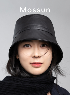 【澳洲进口小羊皮】柔软渔夫帽