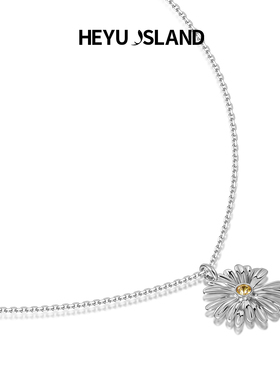 雏菊花朵项链日常款饰品
