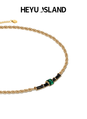 HEYUISLAND推荐绿水晶项链