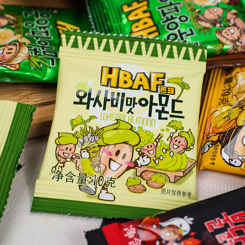 芭蜂扁桃仁蜂蜜黄油混合口味坚果网红小吃休闲办公零食巴旦木礼包,淘宝优惠券,粉丝福利购,淘宝优惠卷