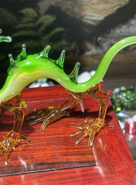 2024龙年摆件中国龙琉璃手工工艺品非遗淄博琉璃大师定制摆件吉祥