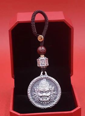 999纯银吊坠挂绳民族风女生项链