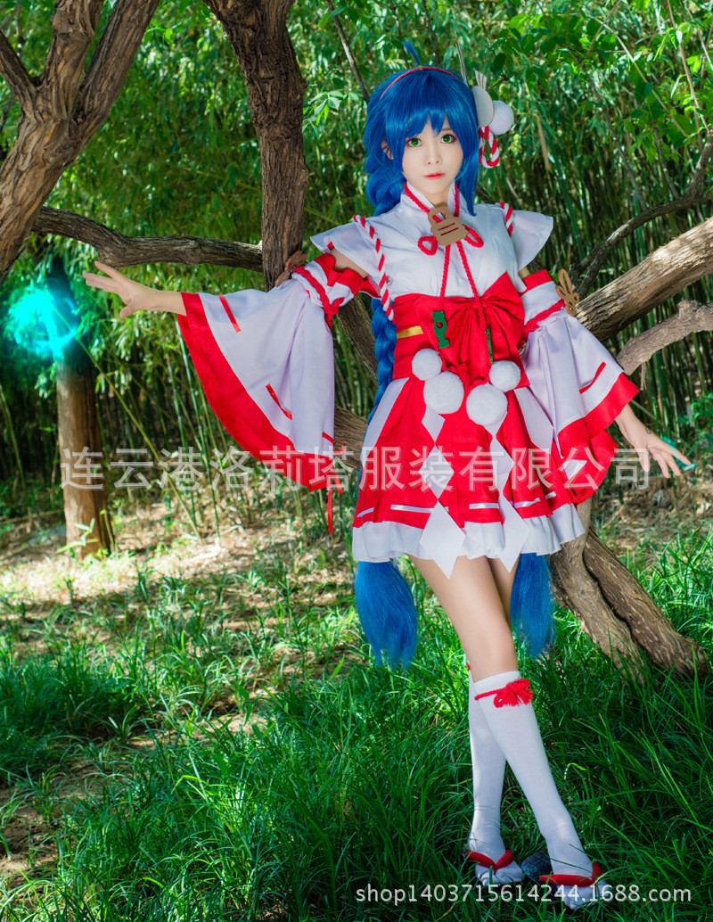 大乔cos服cosply服装女王者荣耀cosplay伊势巫女动漫cos服女全套-图2