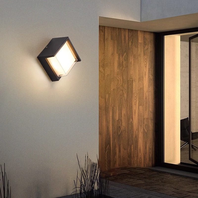 户外防水壁灯外墙别墅庭院室内外阳台现代简约室 外走廊过道led灯 - 图1