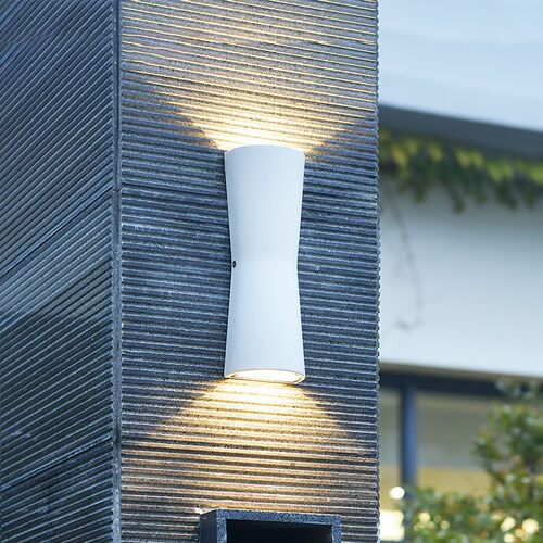 led户外防水外墙双头壁灯室外别墅餐厅庭院阳台上下洗墙射灯墙壁 - 图1