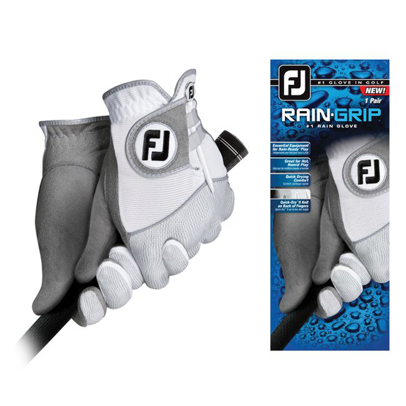 FootJoy新款FJ RainGrip高尔夫防雨手套雨天透气手套-图1