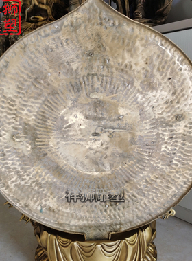 祥狮雕塑黄铜铸造千手观音佛像